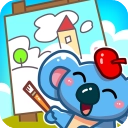 儿童宝宝学画画涂颜色