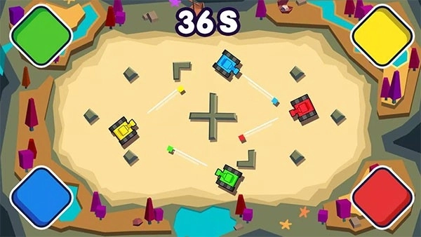 四人坦克大战手机版(1)