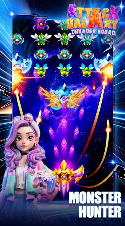 攻击银河入侵者小队图2