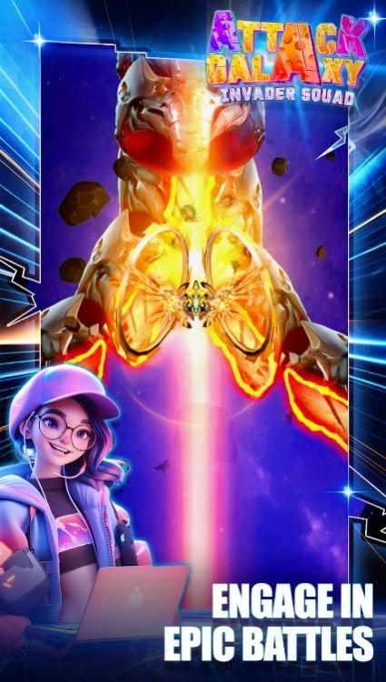 攻击银河入侵者小队图3