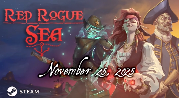 《赤海狂盗：卡牌远征》正式上线Steam平台肉鸽策略海战游戏登场