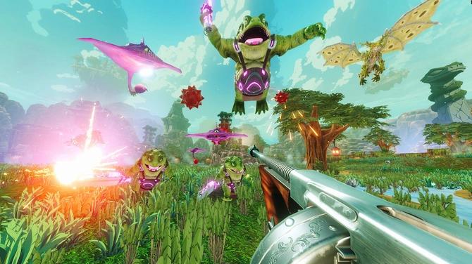 《Slyders》正式上线Steam平台主打无主之地风格的生存射击玩法