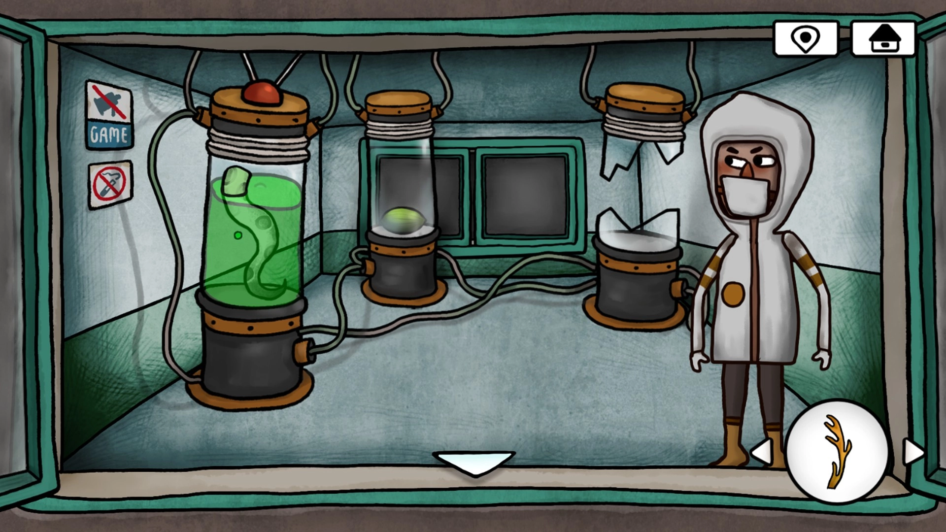 迷失岛4：小屋实验体验服版图2