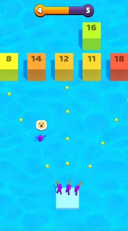 火柴人数字方块射击(4)