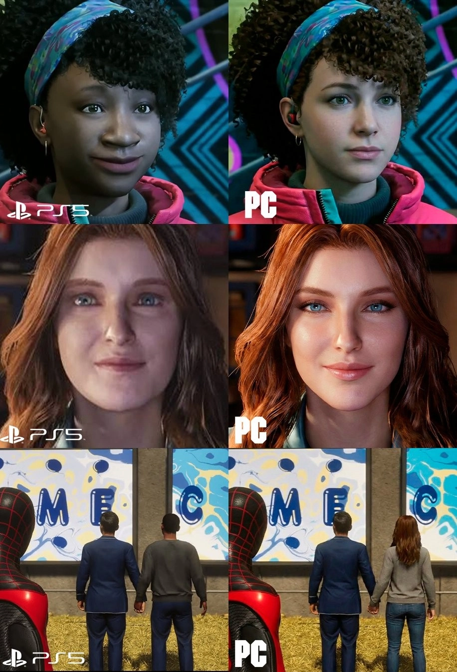 《漫威蜘蛛侠2》LGBT相关内容遭移除对比图引发玩家热烈讨论！