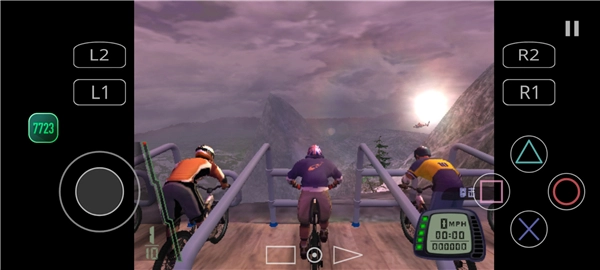 暴走山地自行车金手指版