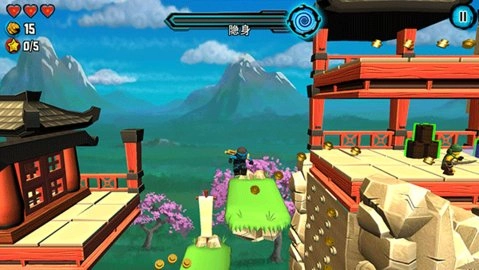 乐高幻影忍者天际飞行图1