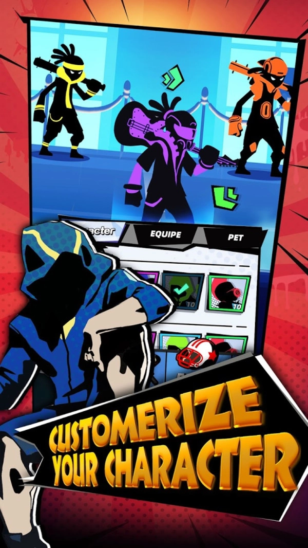 帮派小队火柴人图2