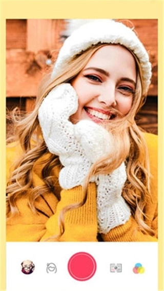 輕甜美顏相機截圖0