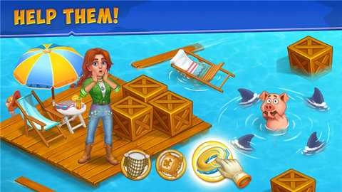 卡通小镇农场和村庄中文版图2