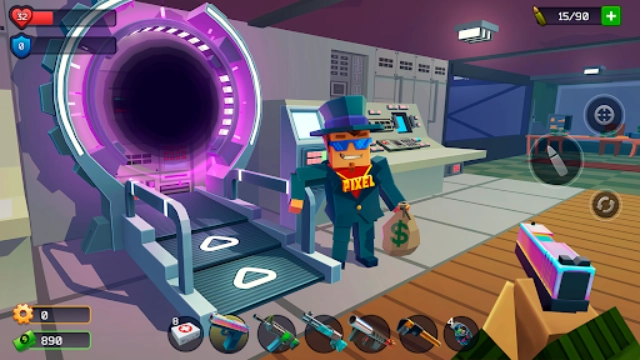 像素战斗僵尸突袭最新版1