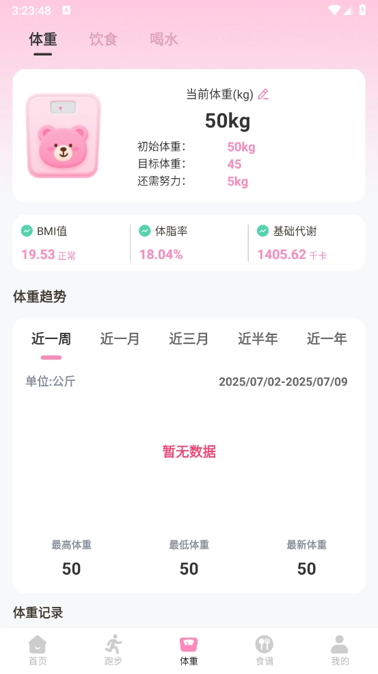 体重管理Goal减肥食谱截图3