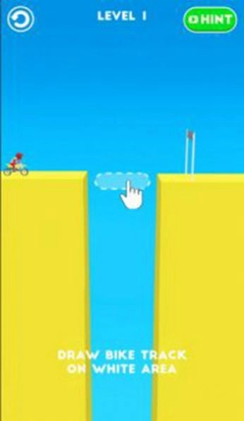 绘图骑行摩托赛道图2