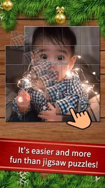 简单的圣诞节拼图图2