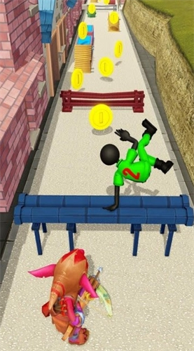 火柴人地铁酷跑(3)