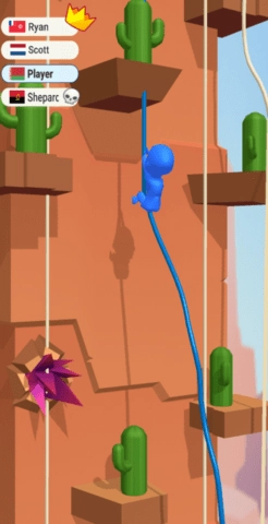 火柴人攀岩比赛图1