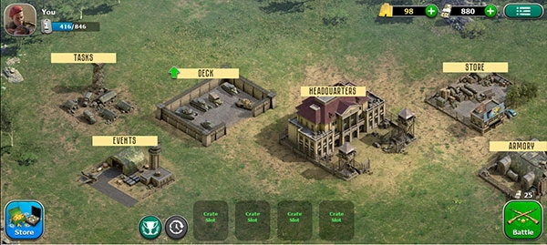 壕沟突袭无限黄金版图1