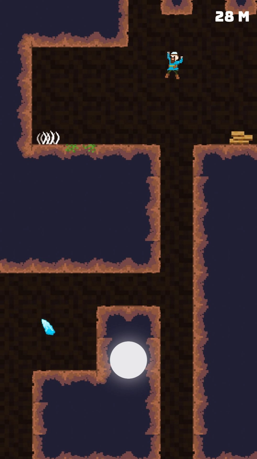 坠落矿工探索洞穴(1)