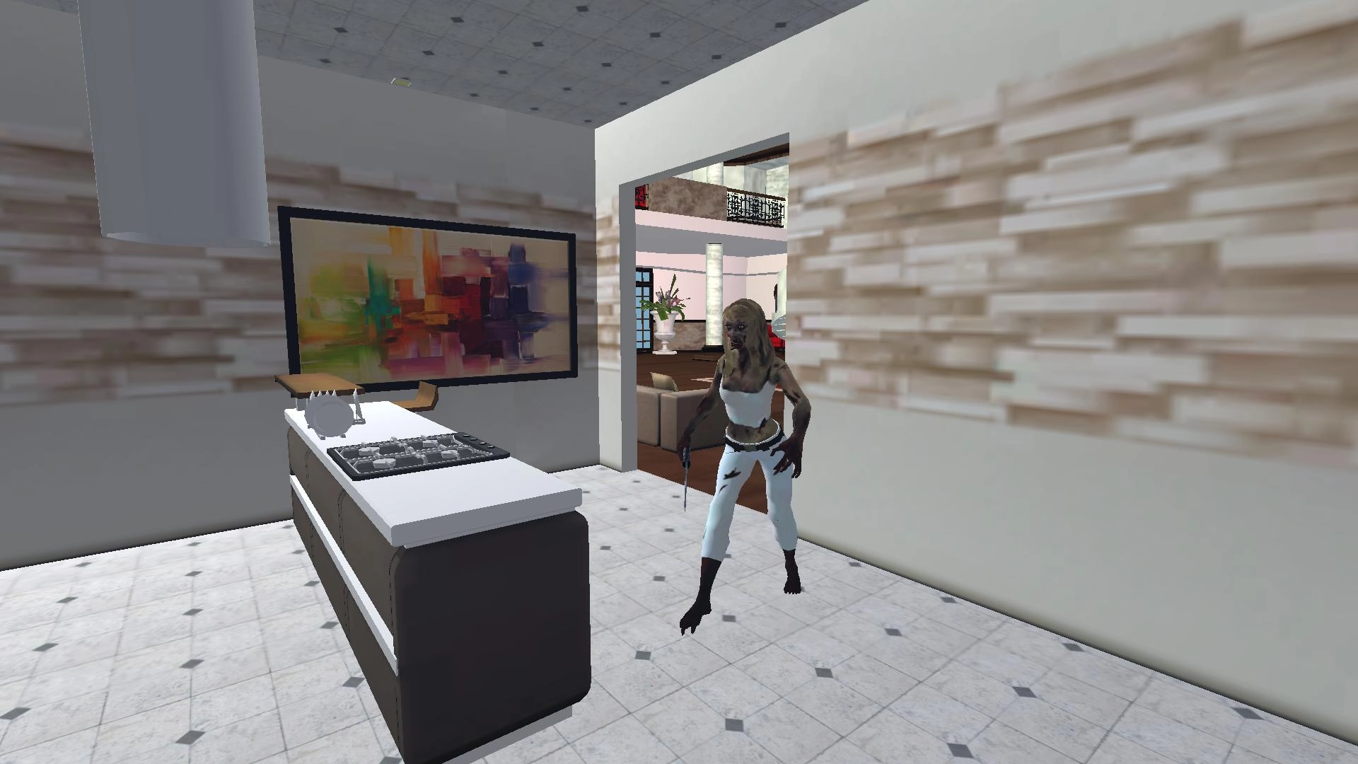 疯狂的僵尸豪宅4