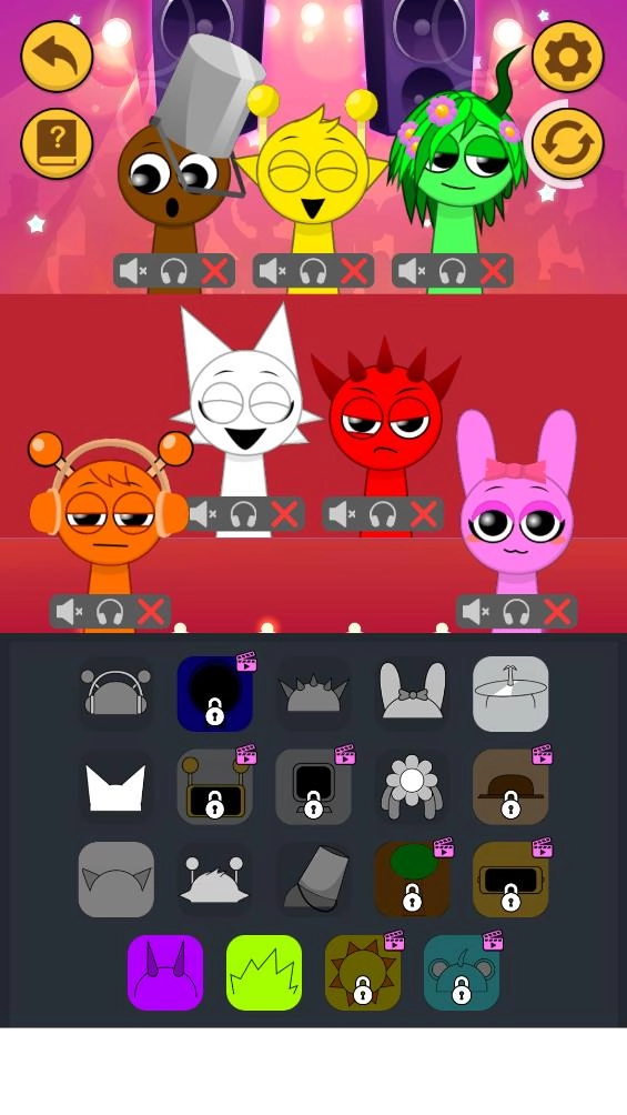 Sprunki恐怖节奏图1