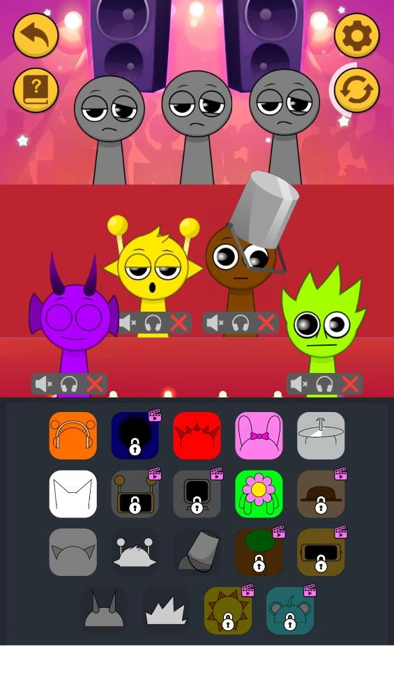 Sprunki恐怖节奏图3