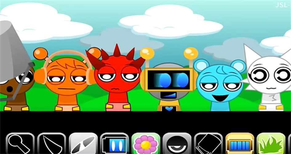 节奏盒子sprunki可爱版图1