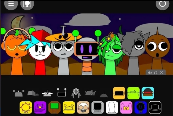 节奏盒子sprunki万圣节版图3