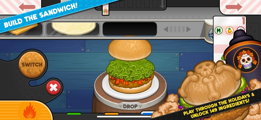 老爹炸鸡汉堡店