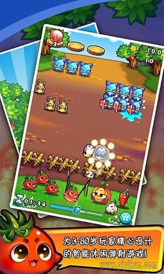 燃烧的蔬菜游戏图1