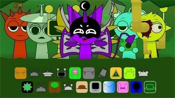 节奏盒子sprunki绿核模组3