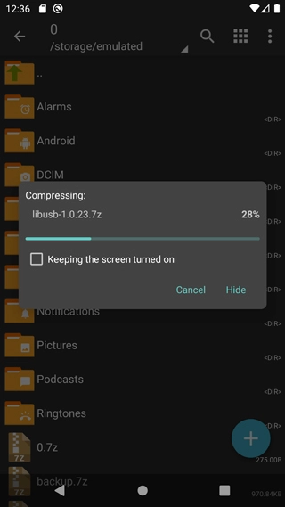 zarchiver蓝色版图3