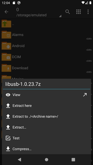 zarchiver绿色版图1