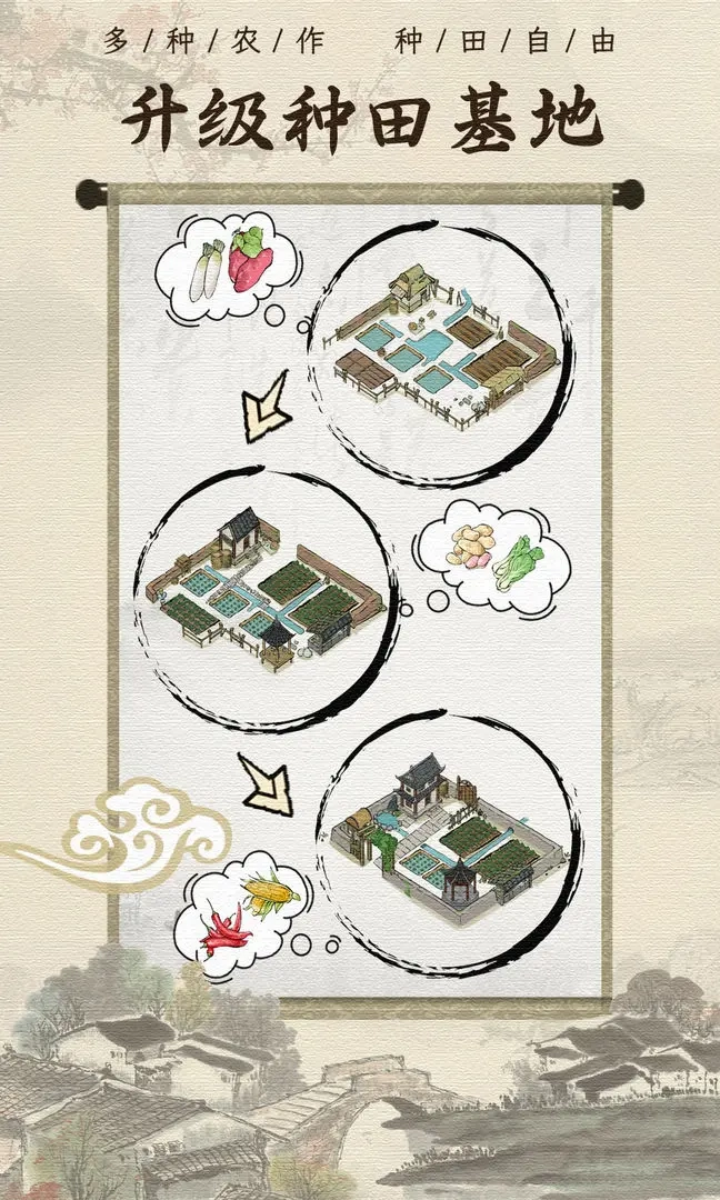 古代乡村人生图3