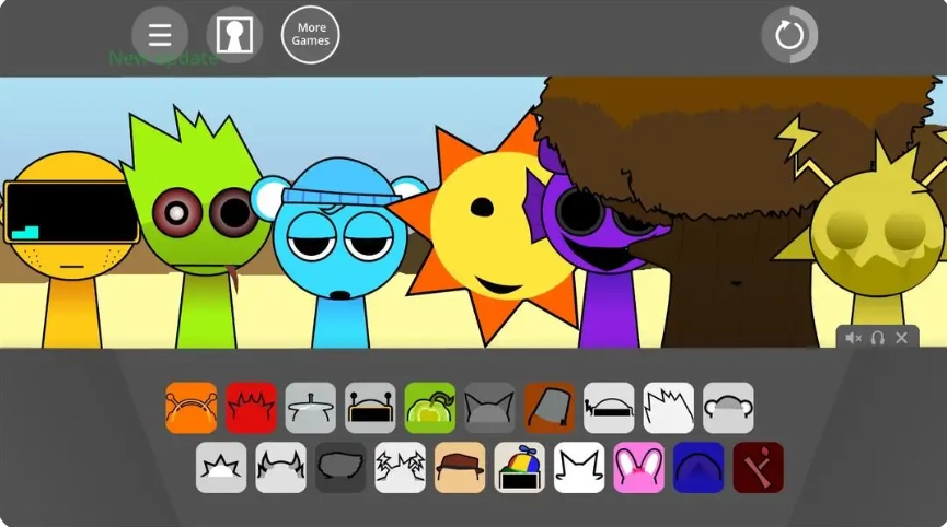 节奏盒子Sprunki腐败版图3