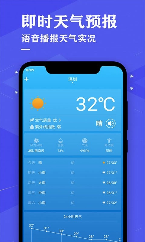 即时天气预报最新版图2