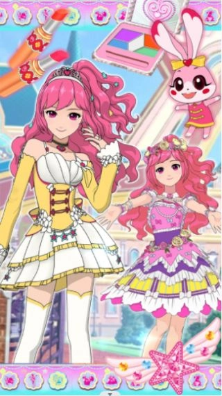 二次元少女换装图1