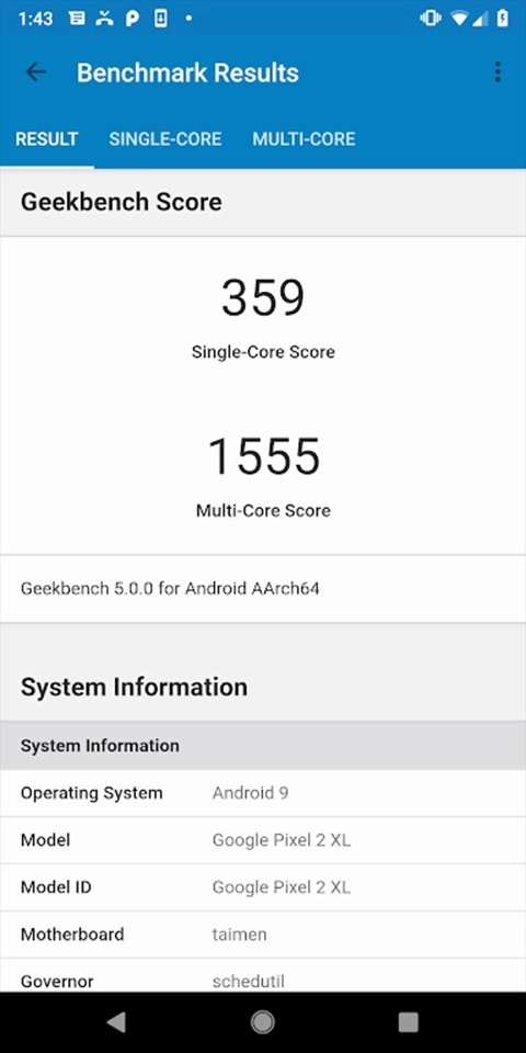 Geekbench5汉化版图3