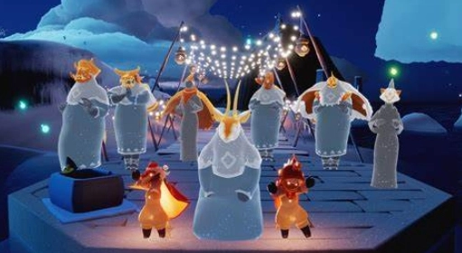 光遇游戏里霞谷地图八个先祖的所在之处