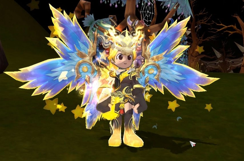 《希望OL》流云群岛新区现已推出大翅膀星辰幻羽啦