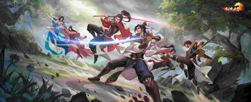 《剑侠世界端游》十月全新资料片“日月争锋”亮点内容提前揭秘！