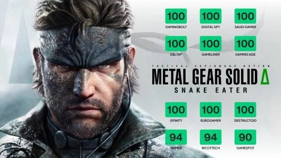 9项满分评价！《合金装备3重制版》发布高分好评汇总图