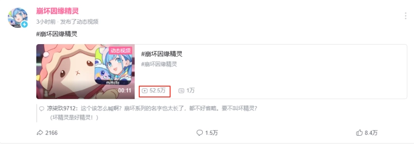 崩坏系列新作品首曝第一条视频！玩家调侃：小精灵才是真看板娘？