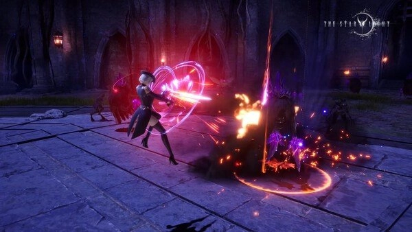 韩国MMO新作《星光》，公开全新战斗场景PV