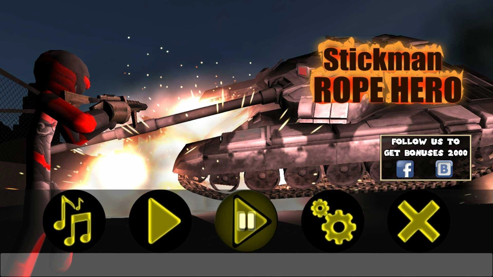 火柴人绳索英雄1中文版图1