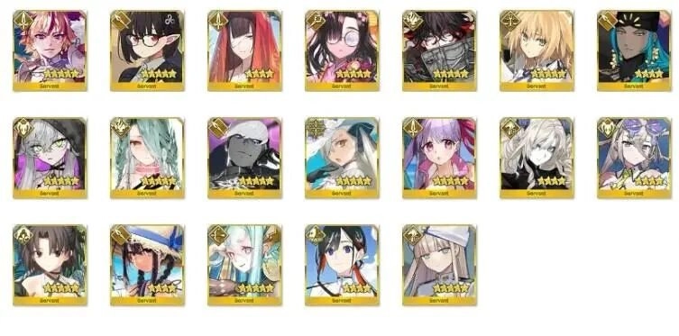FGO日服2025剪影对应的从者实装进展如何？本年度还有望实装多少名从者呢？