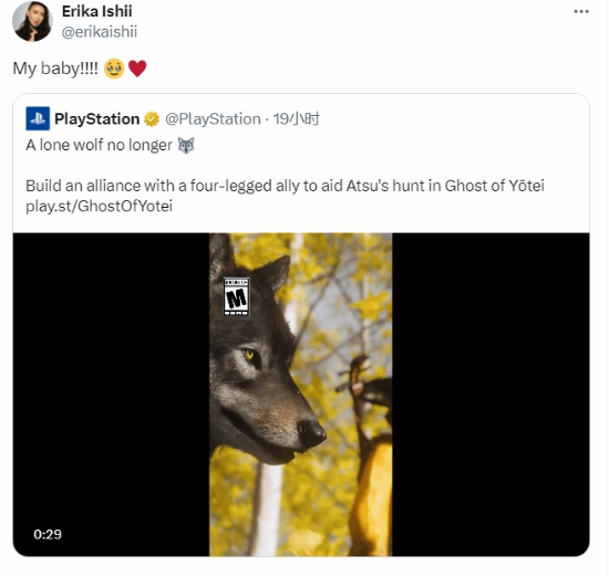 《羊蹄山》女主角演员热情推荐：狼同伴是我的心头挚爱