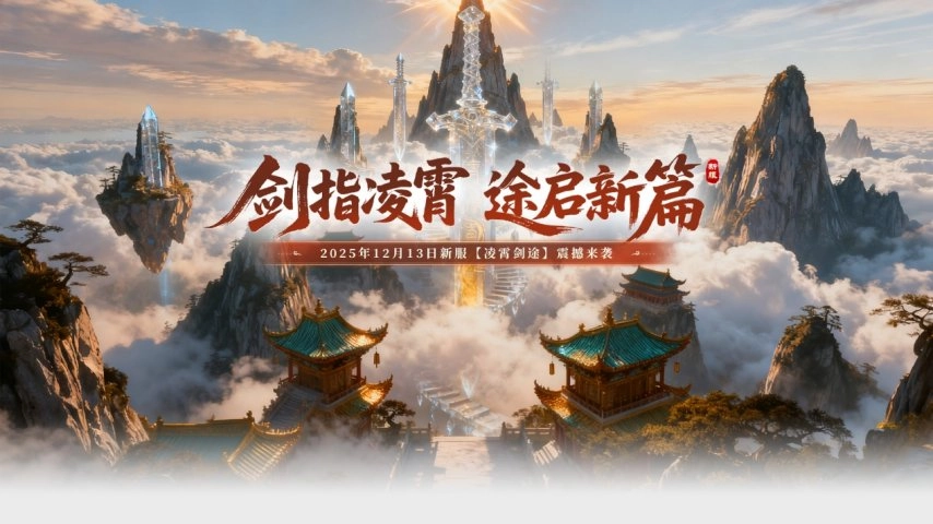 《玄天之剑》12月13日“凌霄剑途”版本御剑登场！