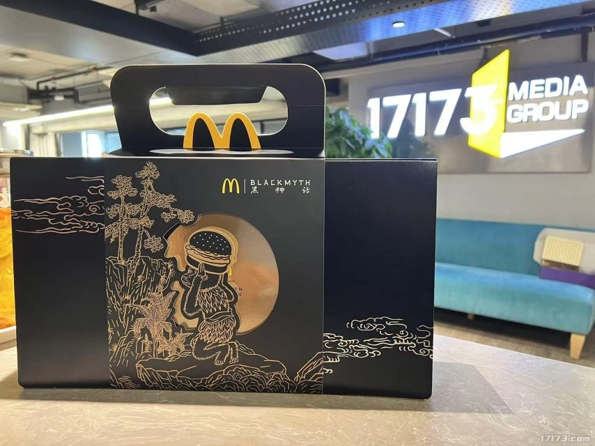 《黑神话：悟空》与麦当劳合作推出的联名桌游礼盒今日正式发售，仅需68元就能购买