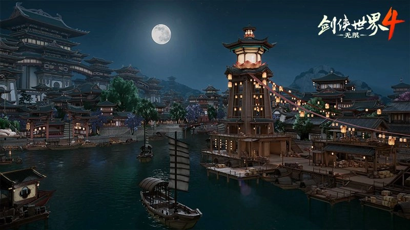 风雨晴雪皆具，西山居新作《剑侠世界4：无限》动态天气系统正式公布