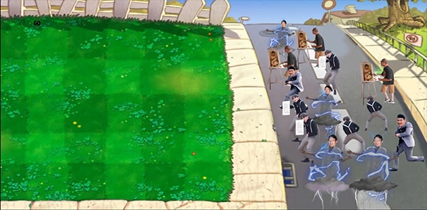 全明星鬼畜植物大战僵尸(2)